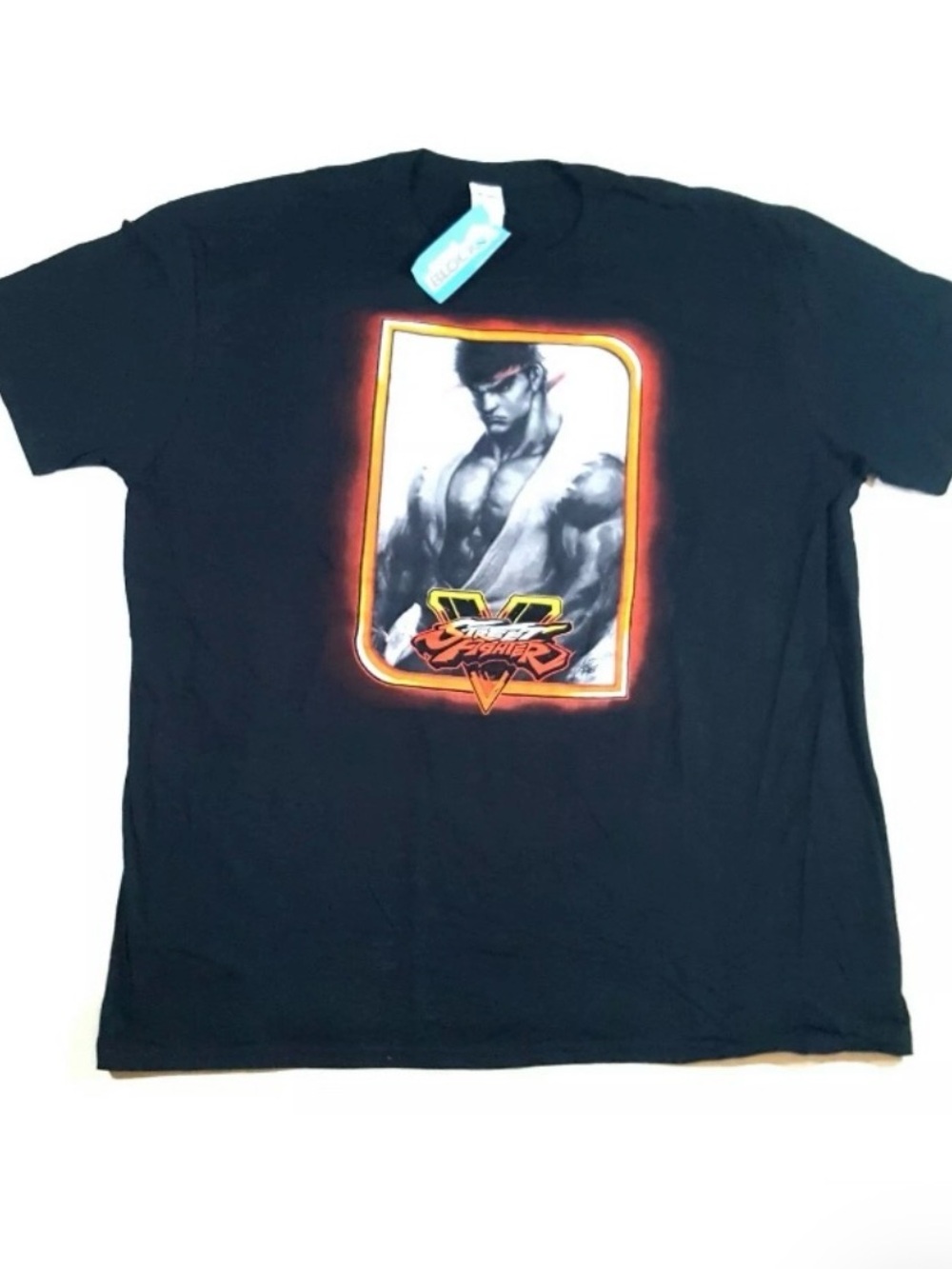2016 Street Fighter V Ryu "Rise Up" Graphic T-Shirt (L)
